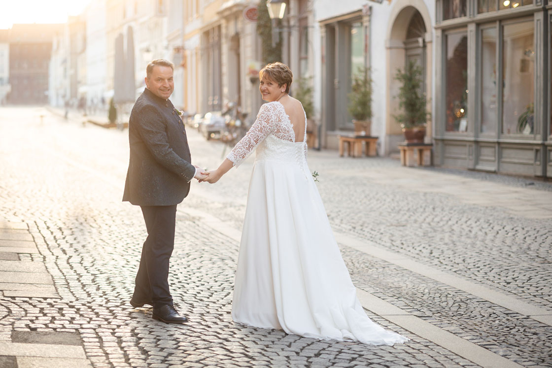 Brautpaar in der Görlitzer Altstadt